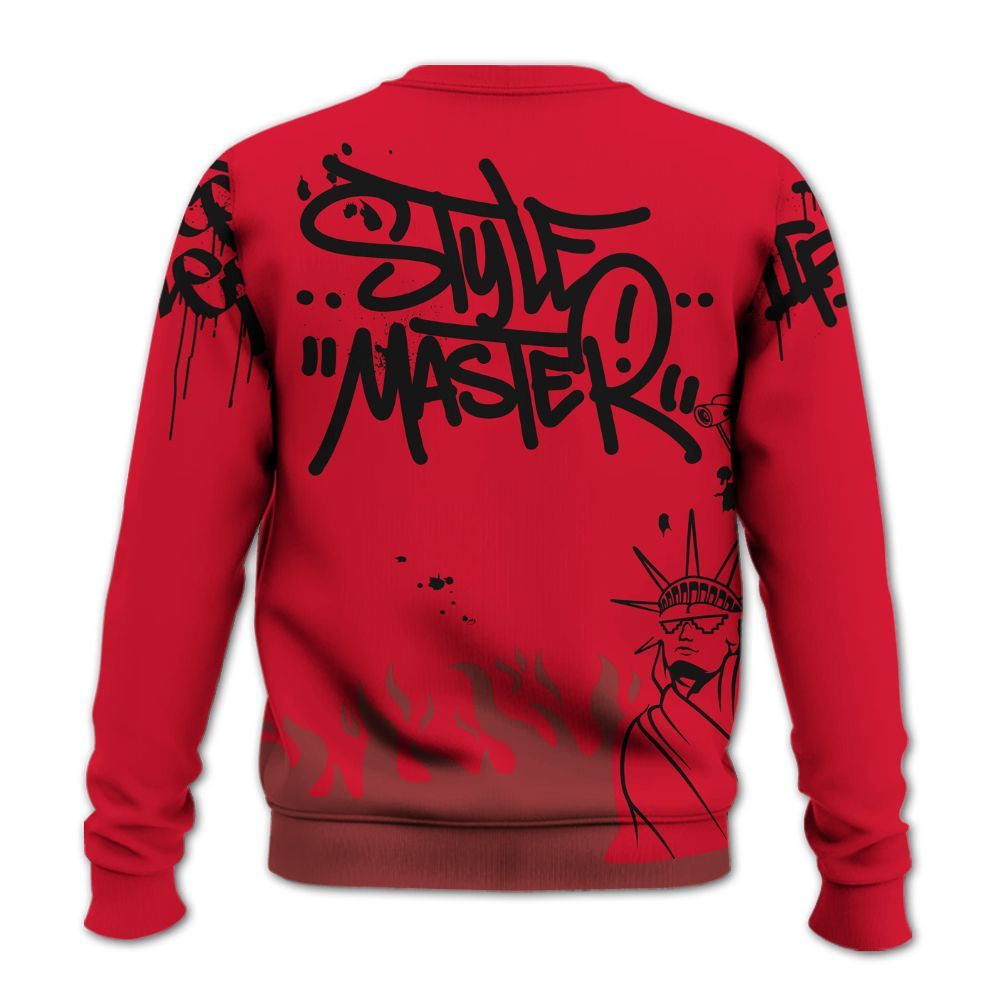 Sweatshirt To Match Air Max Sunder Gore Tex Fire Red - Graphic Fck Around Find Out All Over Print