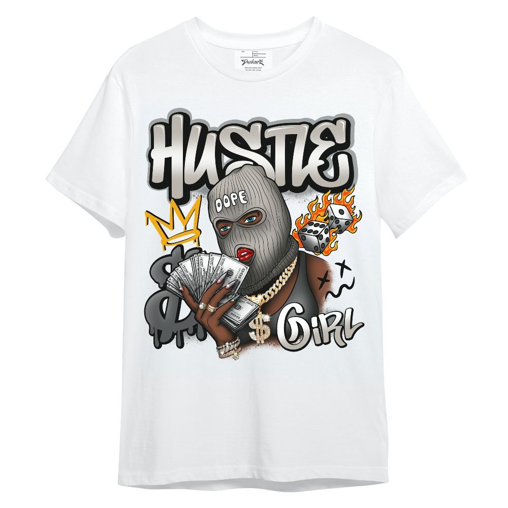 Shirt To Match Dunk Low Appears Oreo - Money Hustles Girl Streetwear Unisex Shirt