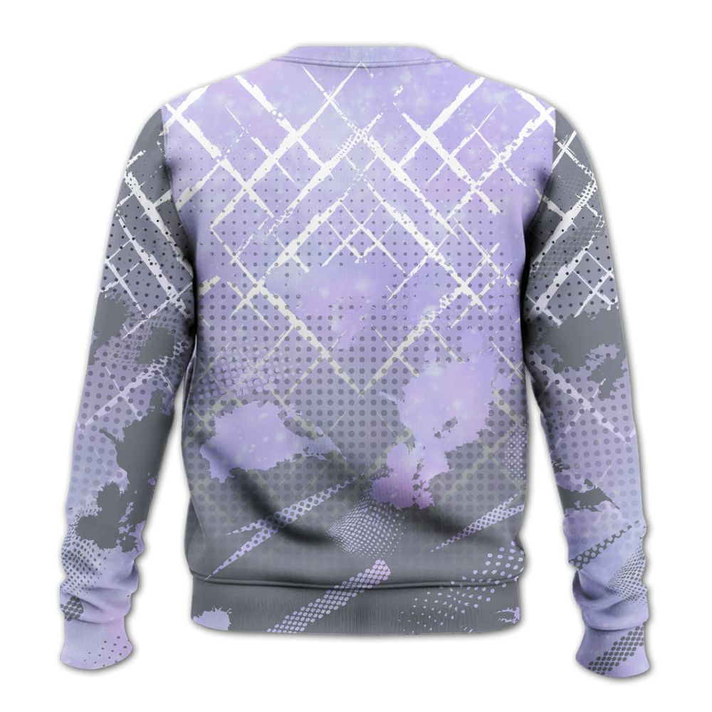 Sweatshirt To Match Zen Master 4s - Halftone Stand Business Dripping All Over Print