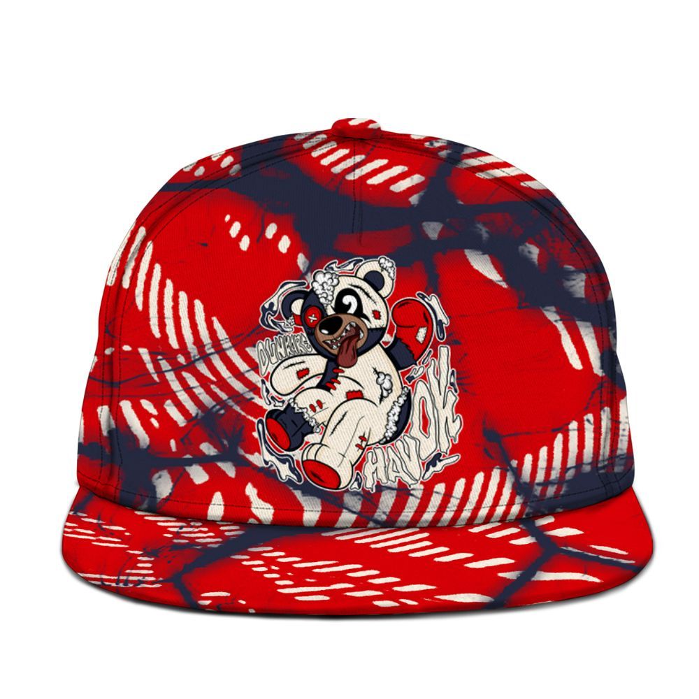 Snapback To Match Low OG Howard University 1s - Havok Bear Graphic