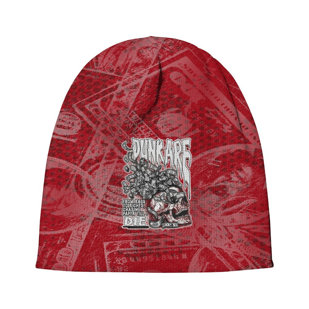 Beanie Hat To Match Bred Velvet 11s - From Rags To Riches Graphic