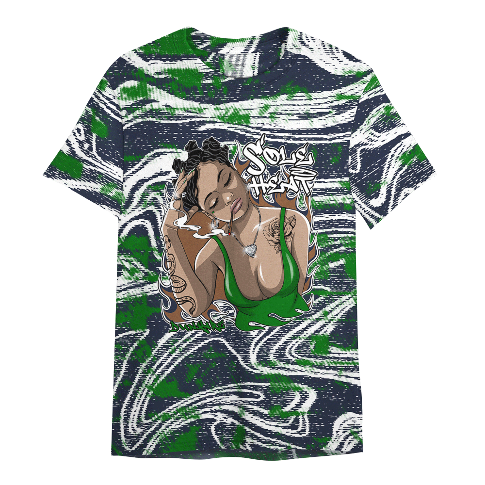 Shirt To Match Midnight Navy 13s - Sole Heat Unique Blurry Graphic Shirt Unisex