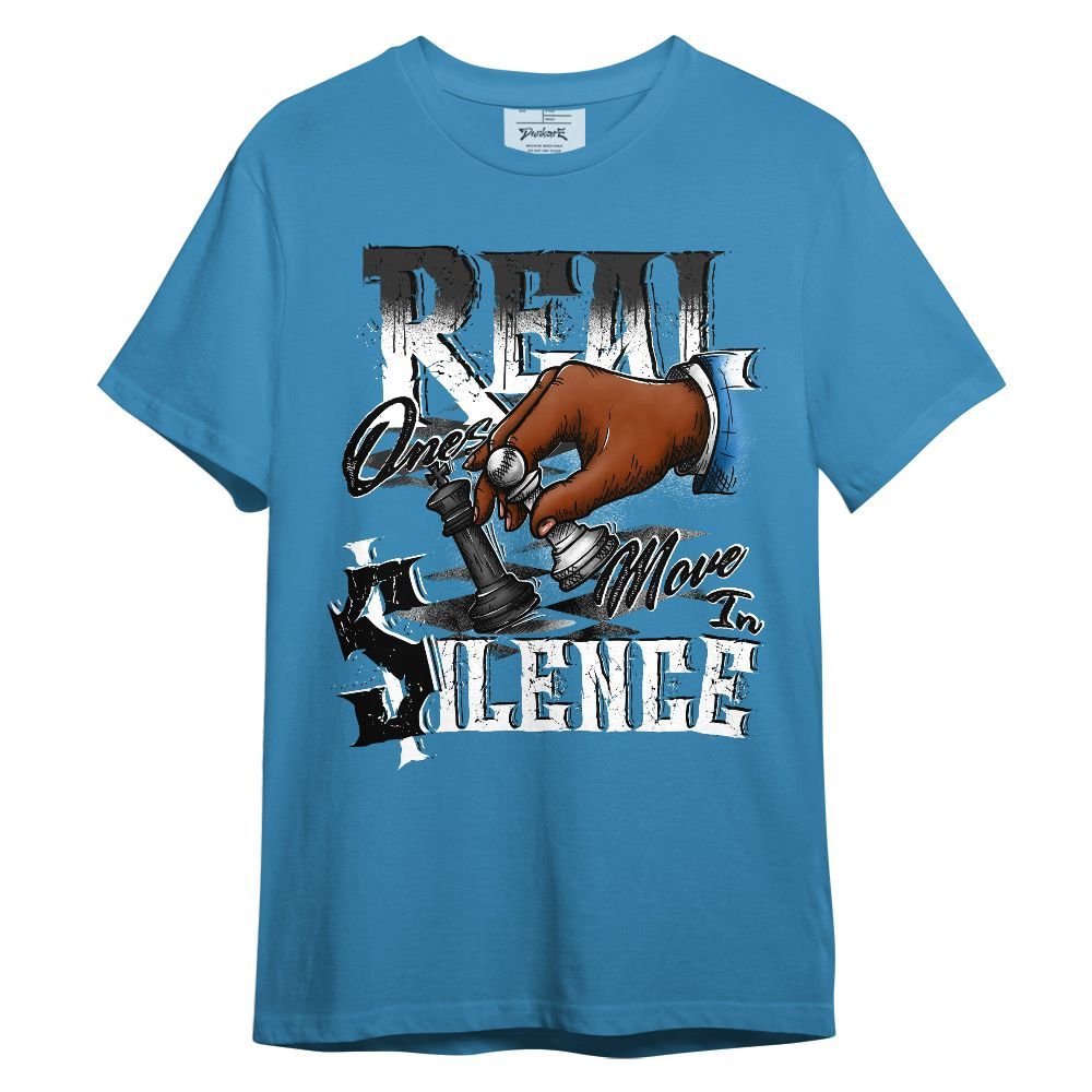 Shirt To Match Blueberry 12s - Chess Move In Silence Graphic