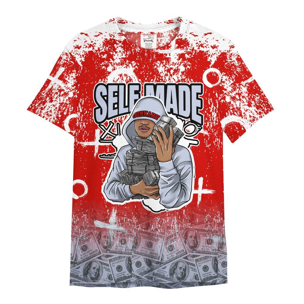 Shirt To Match Fire Red 6s - Selfmade Unique Grunge All Over Print