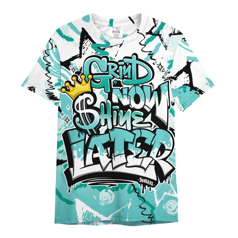Shirt To Match KD 4 Easter Mint Candy - Grind Shine Later Drip All Over Print
