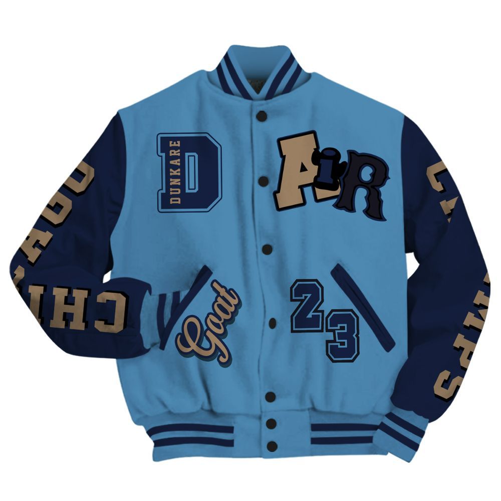 Varsity Jacket To Match Air Force 1 Stash - AIR Number 23 GOAT All Over Print