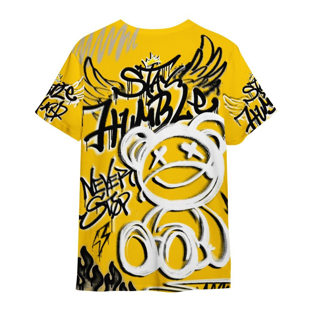 Shirt To Match Vivid Sulfur 4s - Humble Drip Streetwear Graffity All Over Print