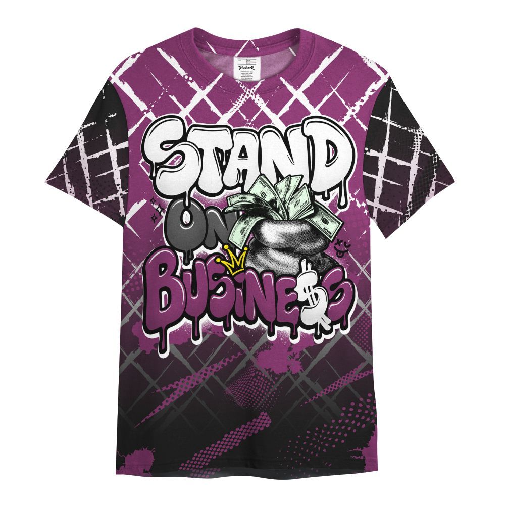 Shirt To Match Air Max Sunder Gore Tex Bold Berry - Halftone Stand Business Dripping All Over Print