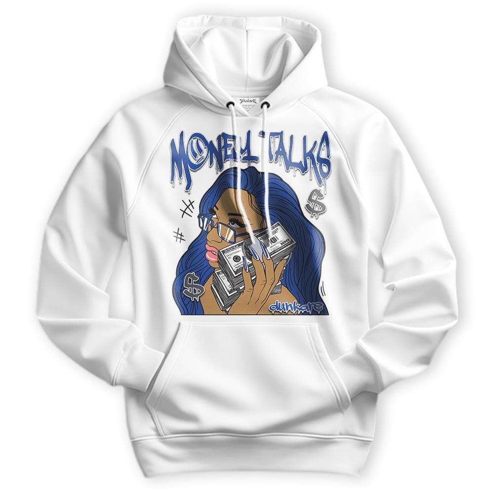 Sweatshirt To Match Air Foamposite One Royal Hoodie - Money Talks Unique Hoodie Unisex