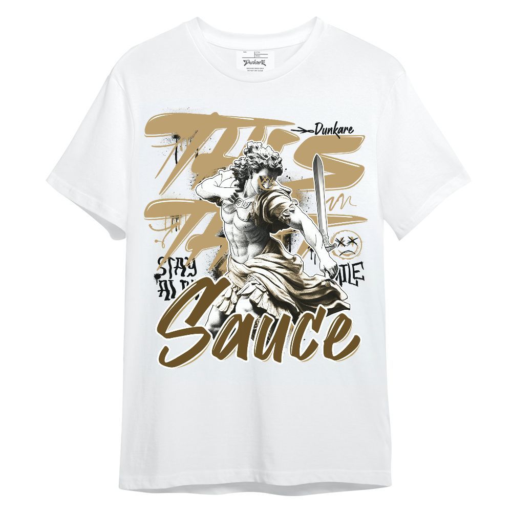 Shirt To Match High OG Black Metallic Gold 1s - This That Sauce Unisex Shirt