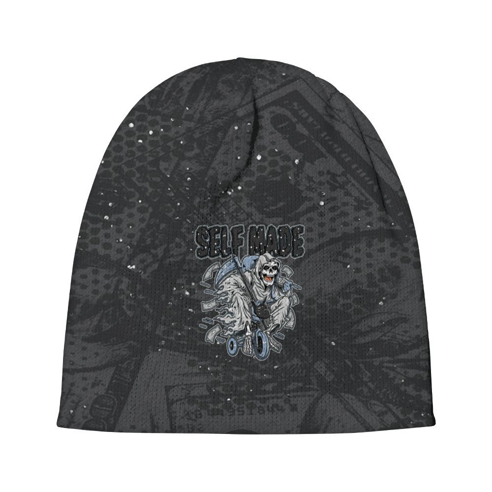 Beanie Hat To Match Reverse Oreo 6s - Self Make Skeleton Banknotes Art Graphic