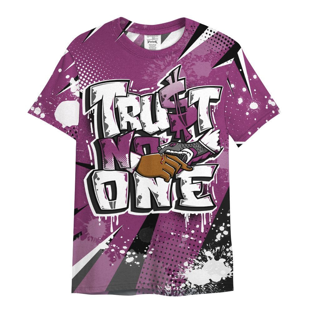 Shirt To Match Air Max Sunder Gore Tex Bold Berry - Poly Trust No One Dripping All Over Print