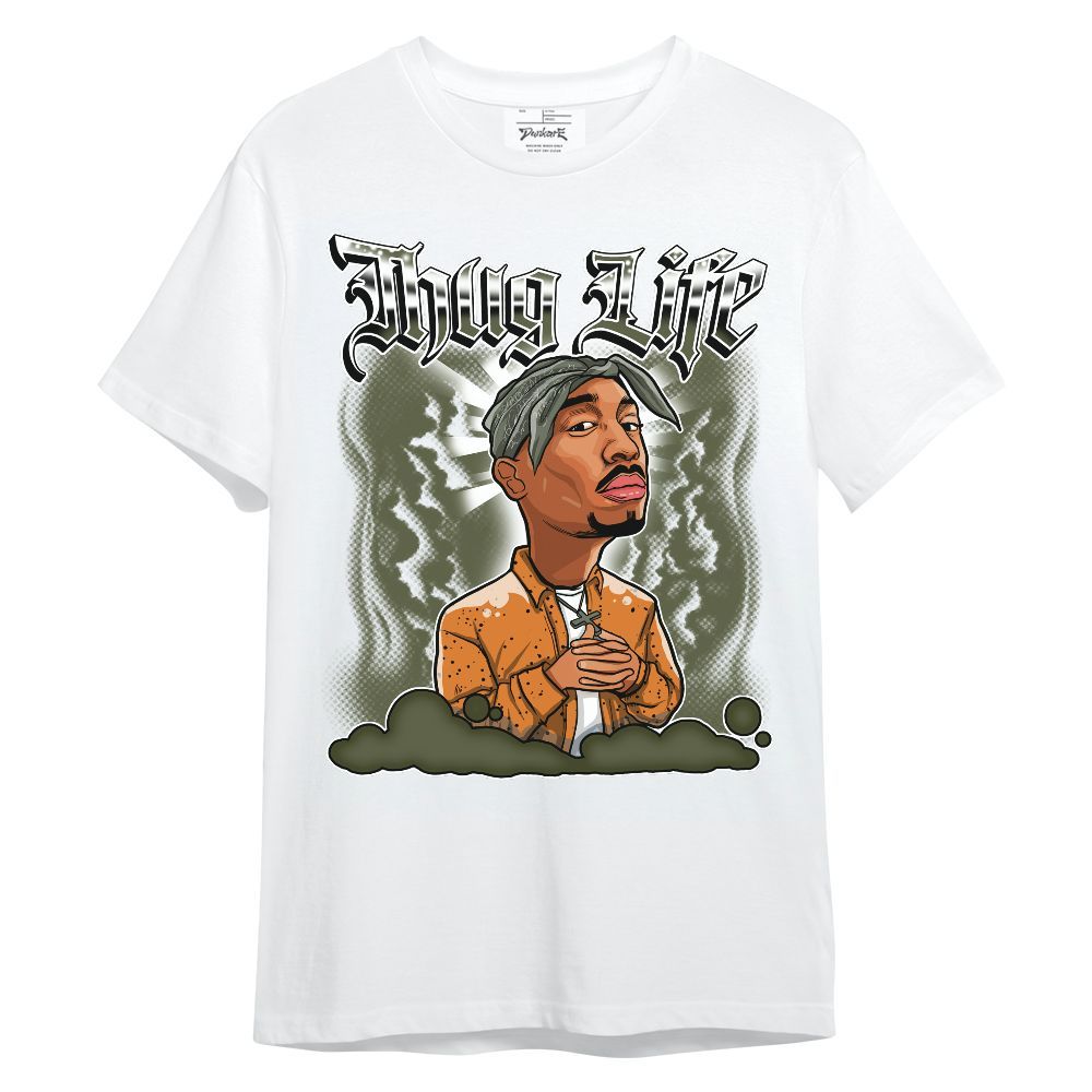 Dunkare Olive 5s Shirt - Like Thug Rapper Shirt Graphic Unisex Shirt