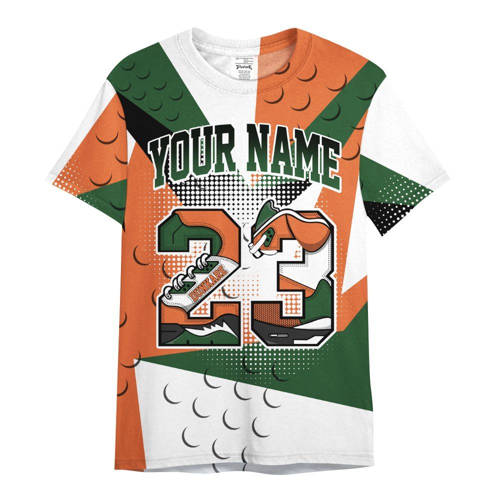 Shirt To Match Low Miami 5s - Poly Custom Name Number 23 5s All Over Print