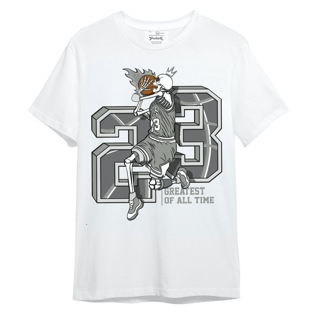Shirt To Match Paris Cement Grey 4s - 23 Greatest Skeleton Shirt Outfit Unisex Shirt