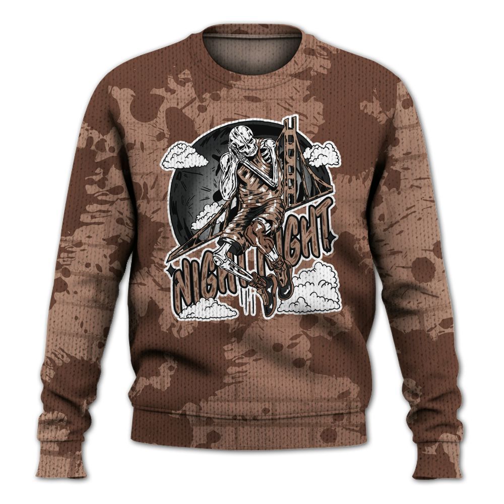 Knitted Sweater To Match KD 4 Christmas - Seeya Skeleton Brick