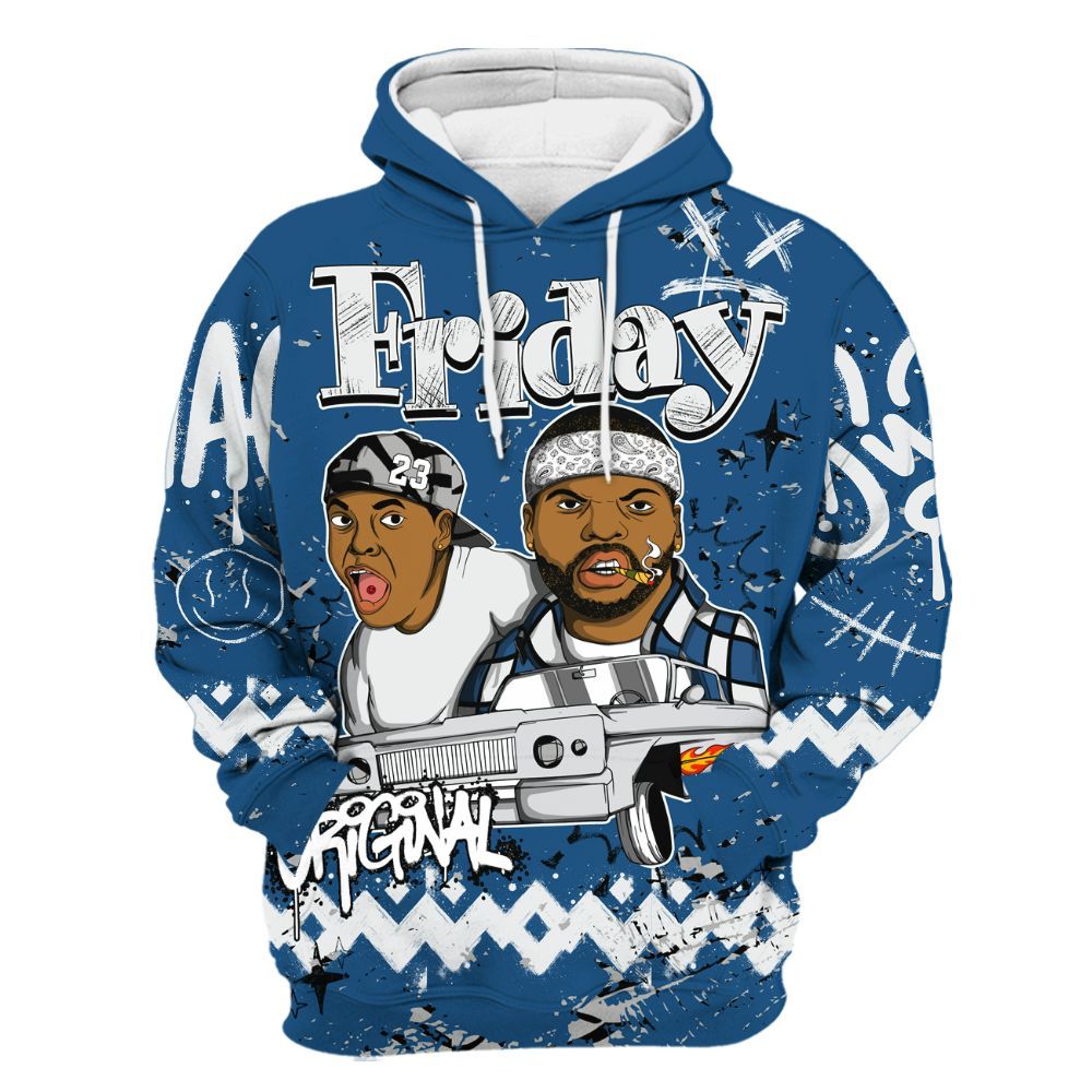 Hoodie To Match Wizards 3s - Friday Sneaker Crayon All Over Print