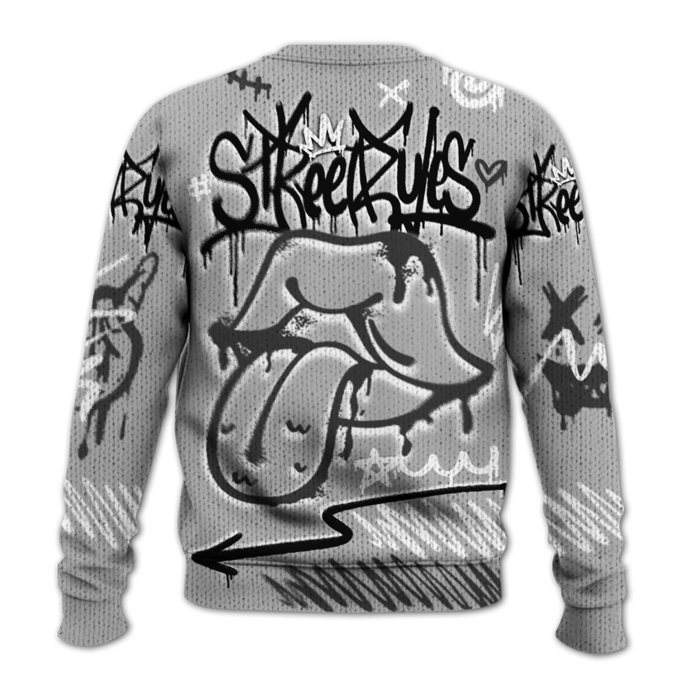 Knitted Sweater To Match NOCTA Black 2s - Break Rules Streetwear