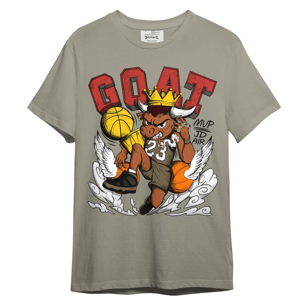 Shirt To Match Olive 9s - FlightMan Number 23 G.O.A.T Unisex Shirt