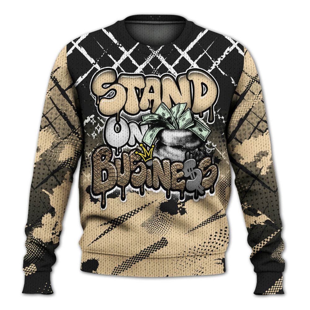 Knitted Sweater To Match Kobe 9 EM Mambacita - Halftone Stand Business Dripping