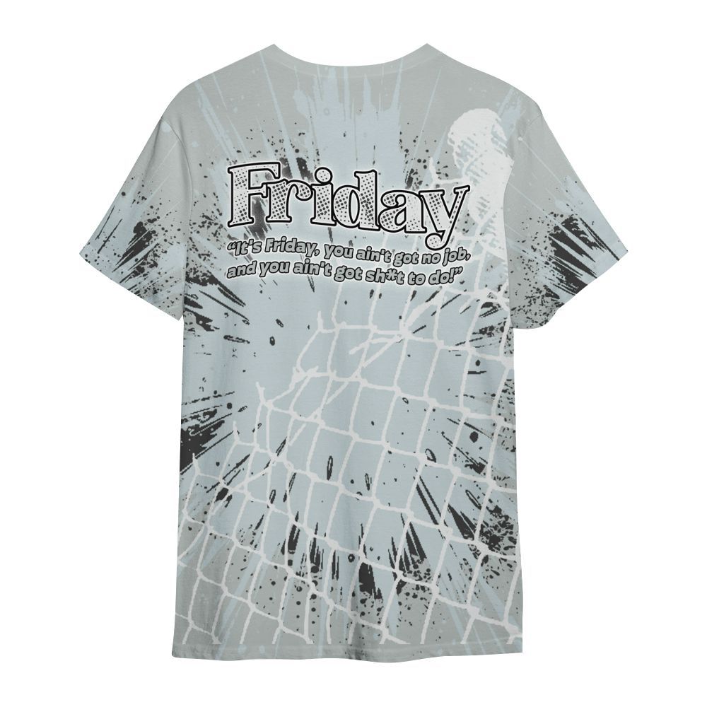 Shirt To Match Black Wolf Grey 12s - Friday Movie All Over Print