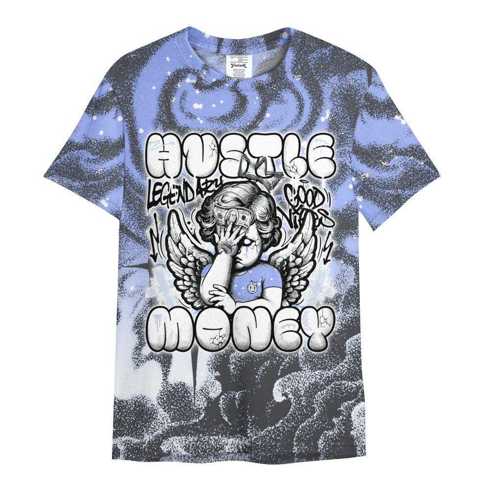 Shirt To Match Retro Awake Racer Blue - Angel Hustle Money All Over Print