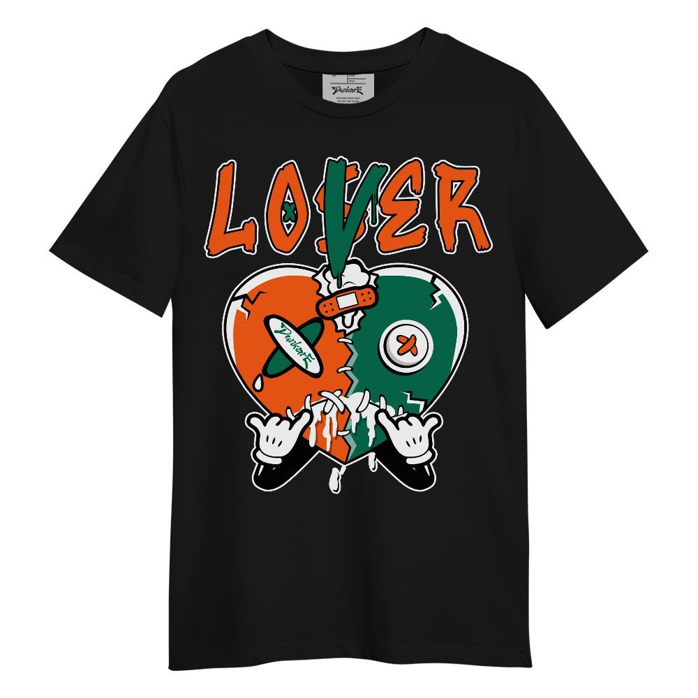 Shirt To Match SoleFly Sail Gorge Green 3s - Loser Lover Drip Heart Graphic