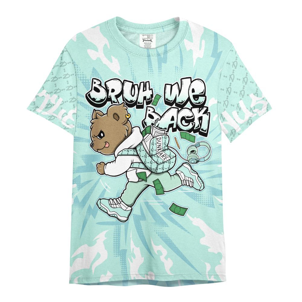 Shirt To Match Retro Low Igloo 11s - Bruh We Back Bear All Over Print