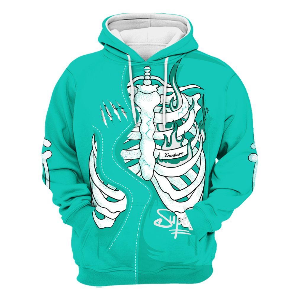 Hoodie To Match Dunk Low Clear Jade - It's The Kick For Me All Over Print