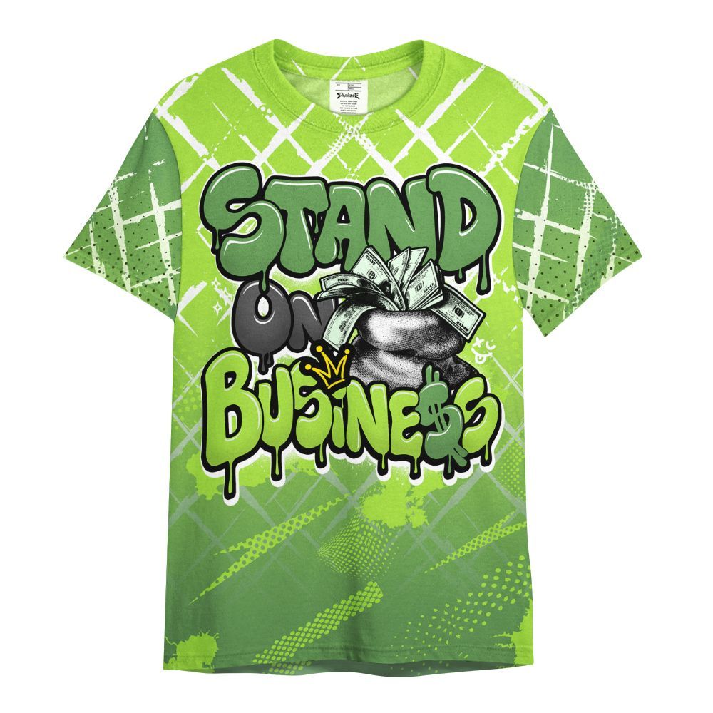 Shirt To Match Kobe 6 SE Grinch - Halftone Stand Business Dripping All Over Print
