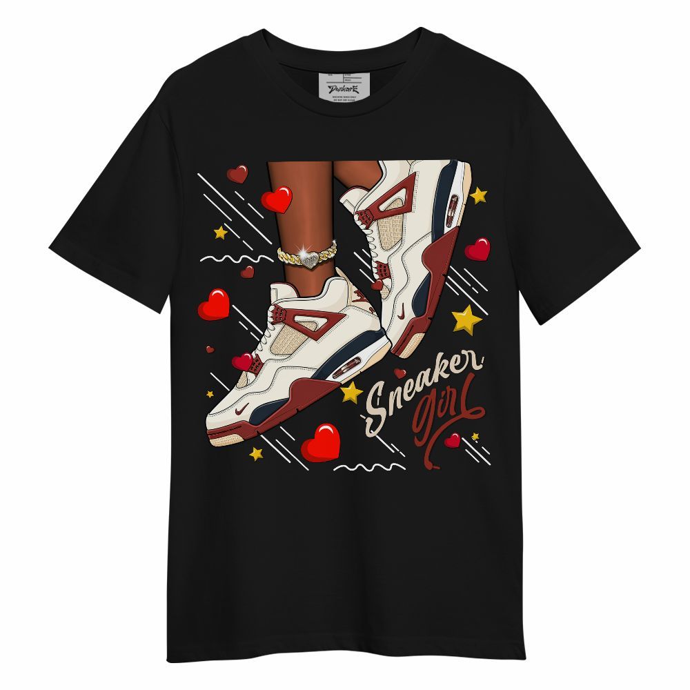 Shirt To Match Brick After Brick 4s - SNEAKER Girl Heart Flying Graphic