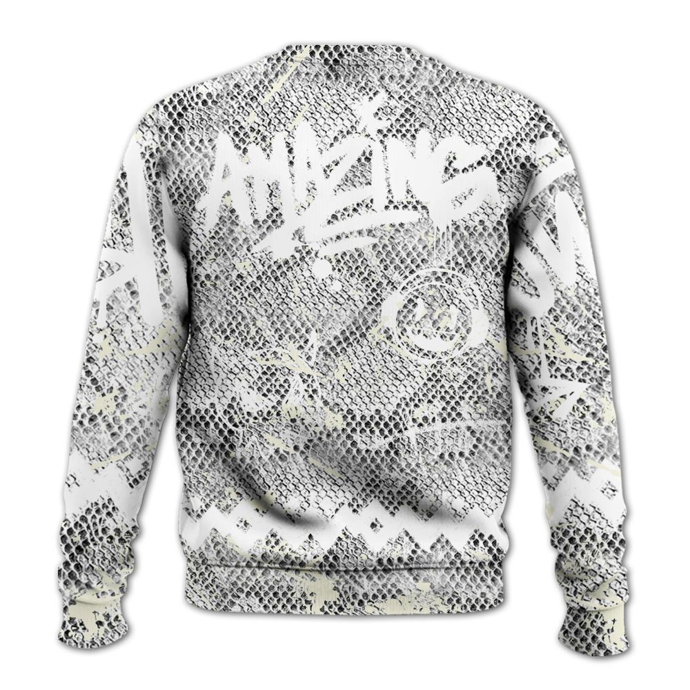 Sweatshirt To Match Low CNY Year Of The Snake 11s - Friday Sneaker Crayon All Over Print