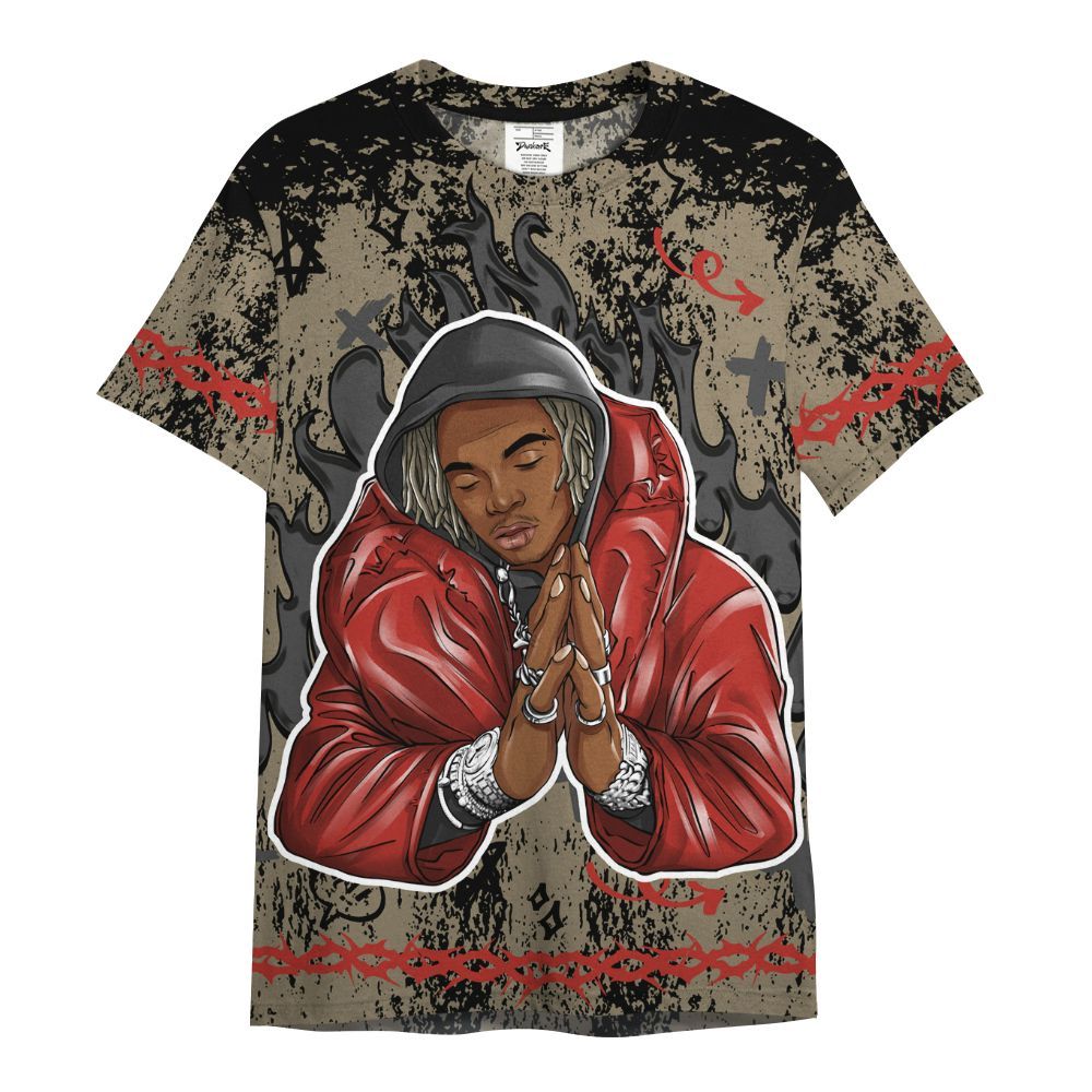 Shirt To Match Olive 9s - Trappin' Unique Graphics All Over Print