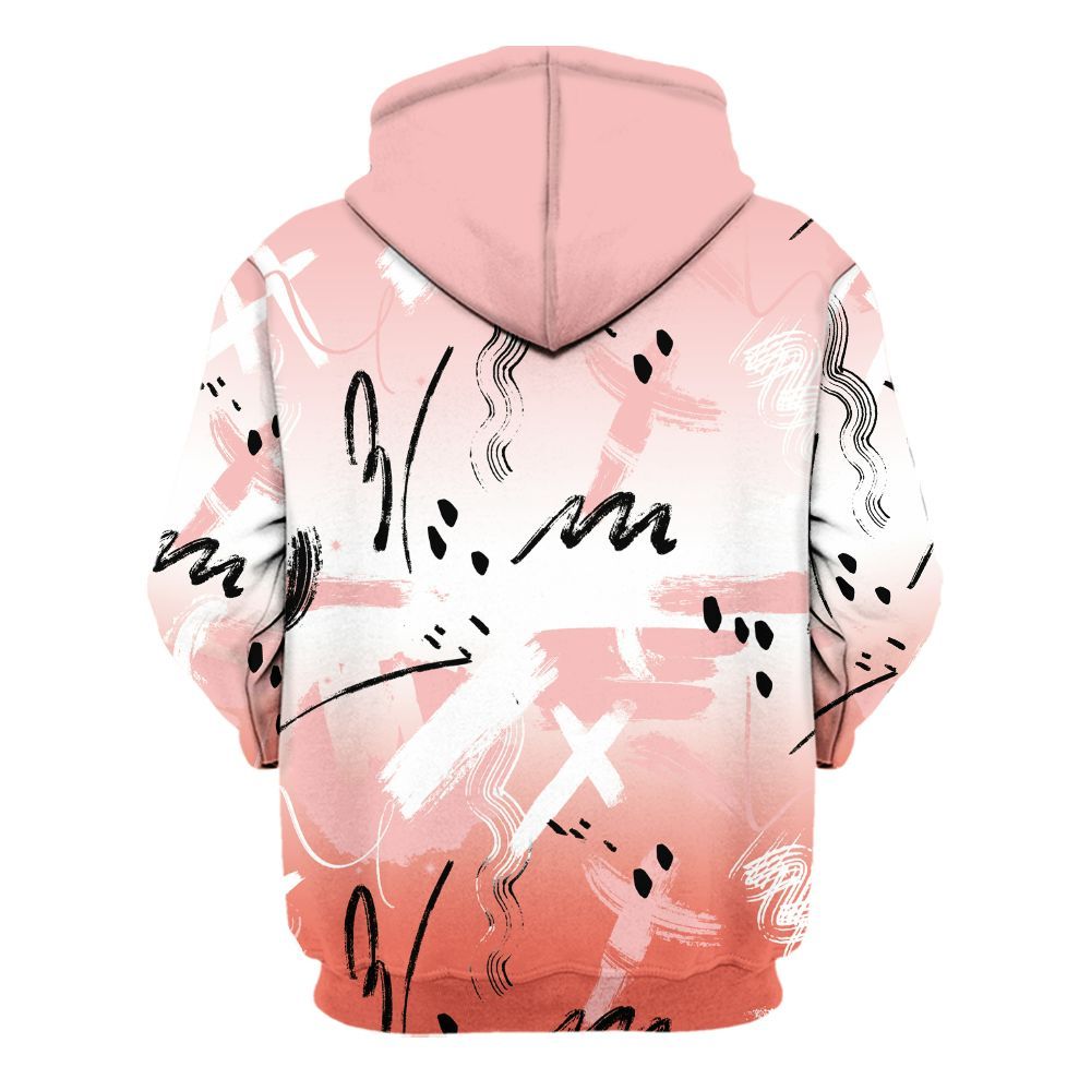 Hoodie To Match Low OG PSG 1s - Money Hustle Grind Pray All Over Print