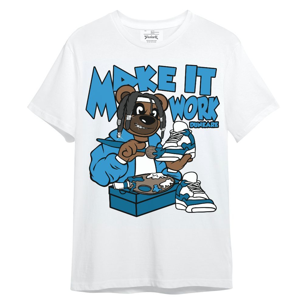 Shirt To Match Powder Blue 9s - Pull It Off Bear Unisex Shirt