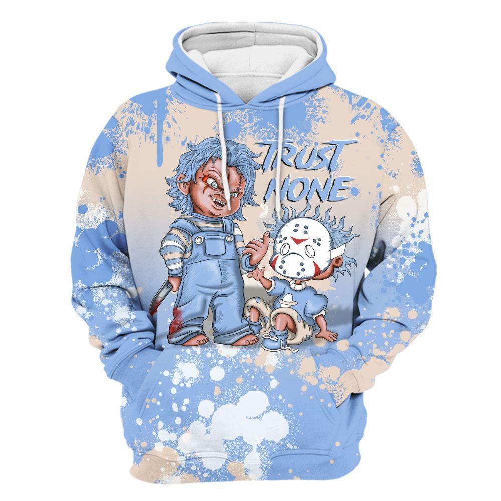 Hoodie To Match Air Max 1 Royal Pulse - Trust No One Scary All Over Print