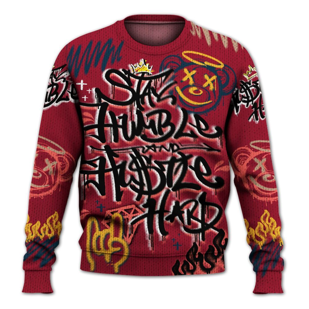 Knitted Sweater To Match Mid Multi Color 2022 1s - Humble Drip Streetwear Graffity
