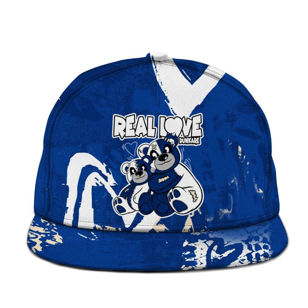 Snapback To Match Low Game Royal 1s - Sincere Fondness Bear Graphic