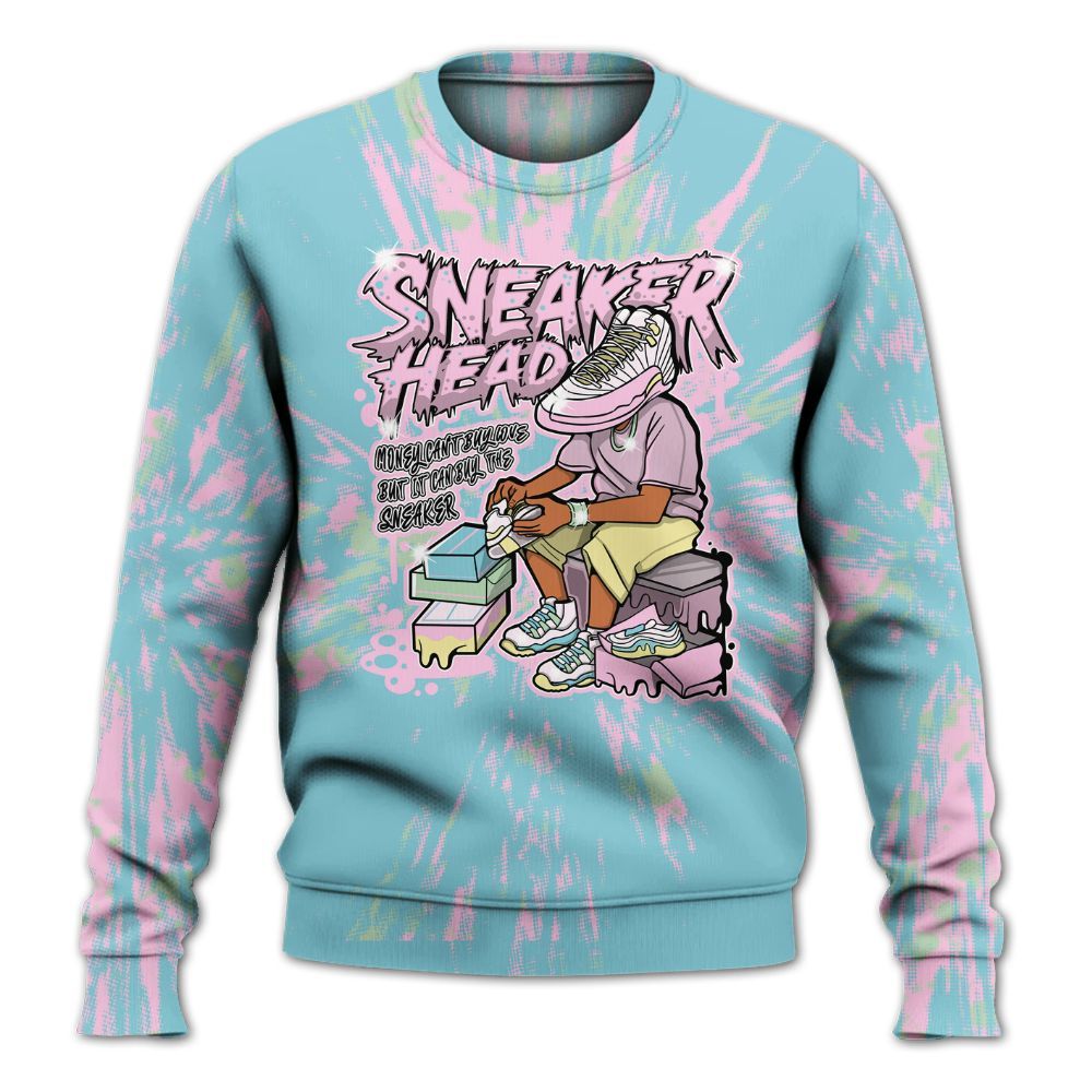 Sweatshirt To Match SB Dunk Low Visty - Sneakers Headache Graphic Luxury All Over Print