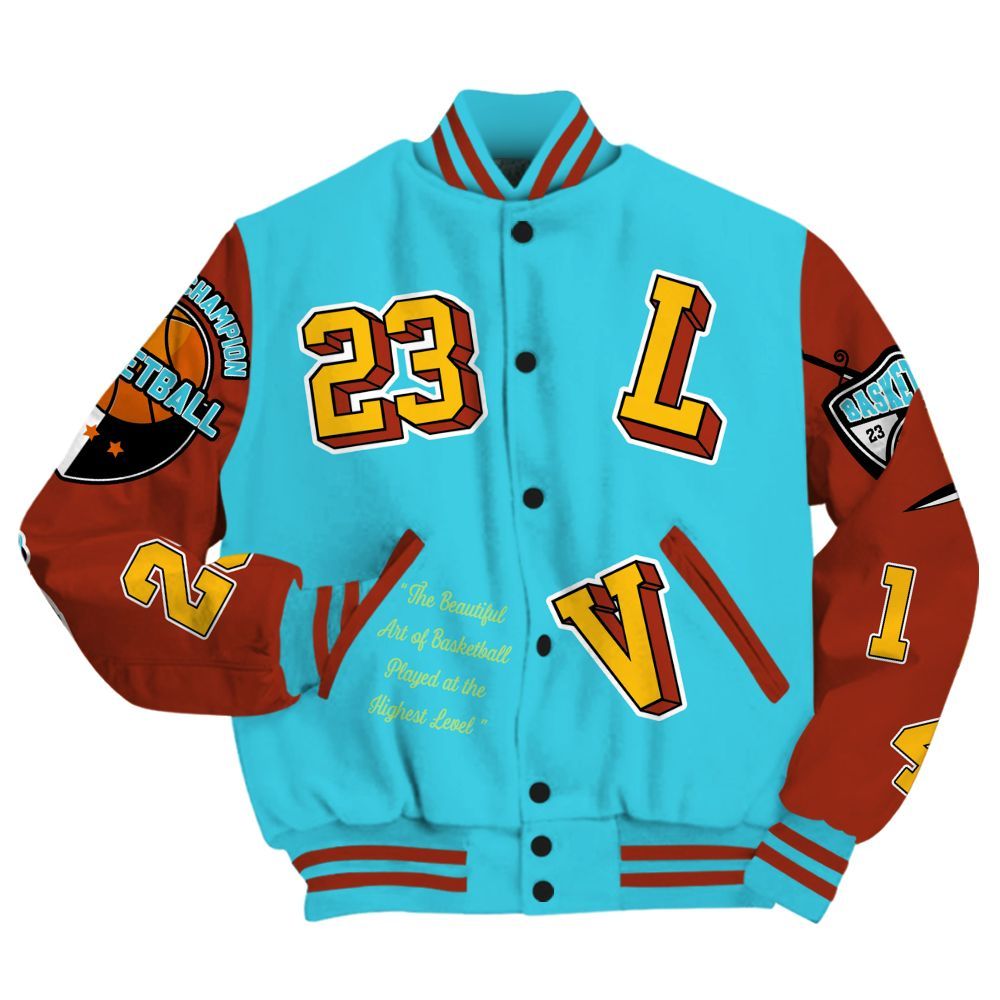 Varsity Jacket To Match SB Dunk Di'Orr Greenwood - The GOAT Got Em Streetwear All Over Print