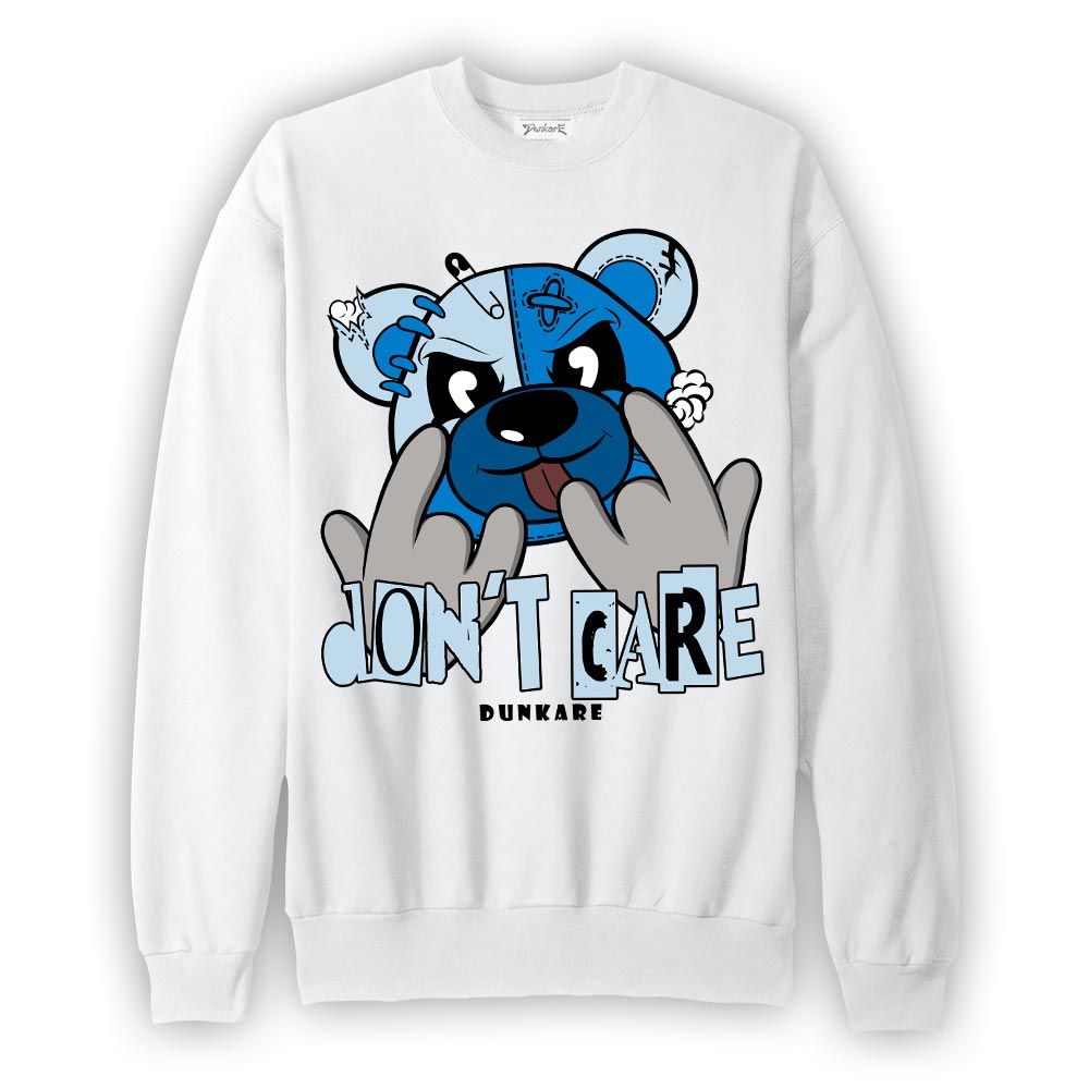Sweatshirt To match Industrial Blue 4s Sweatshirt - Careless Bear Graphic