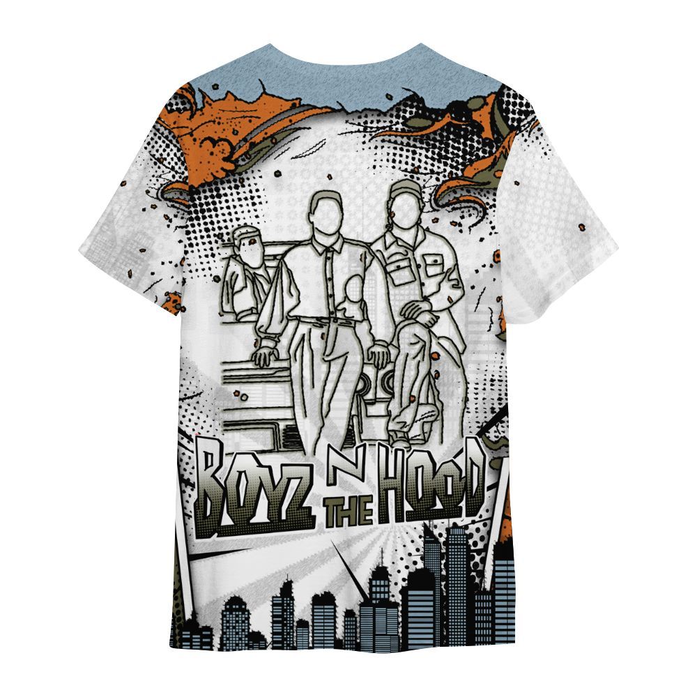 Shirt To Match Olive 5s - Movie BoyzZ The Hood All Over Print