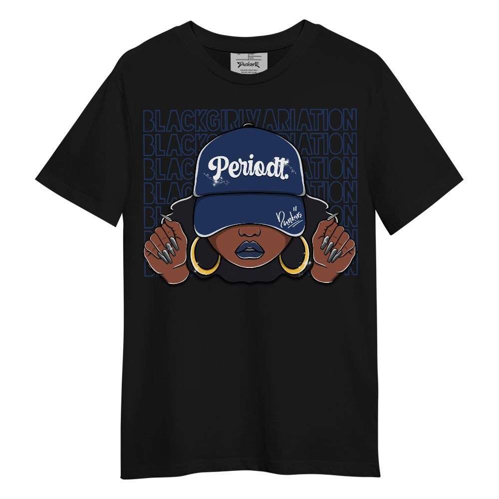 Shirt To Match Retro Flint 13s - Black Girl Variation Unisex Shirt