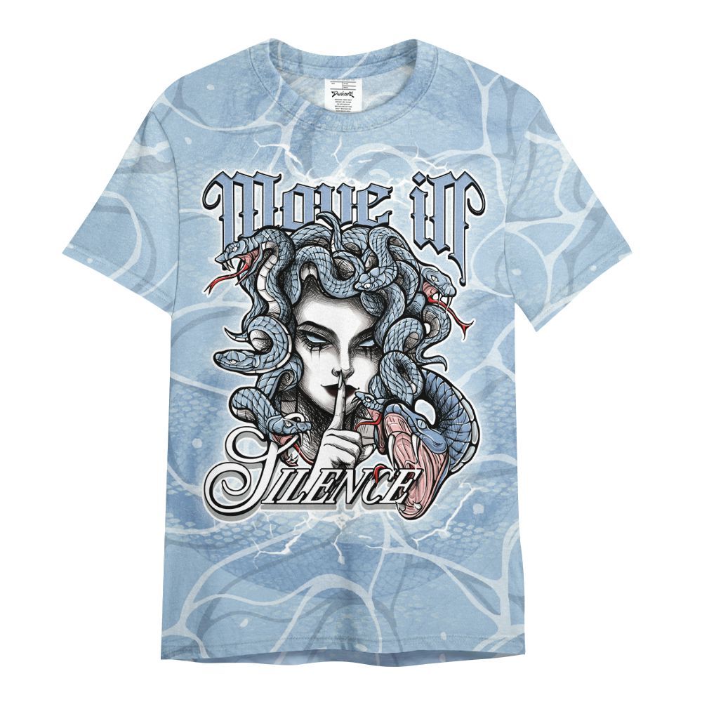 Shirt To Match Forget Me Not 4s - Girl Move In Silence All Over Print