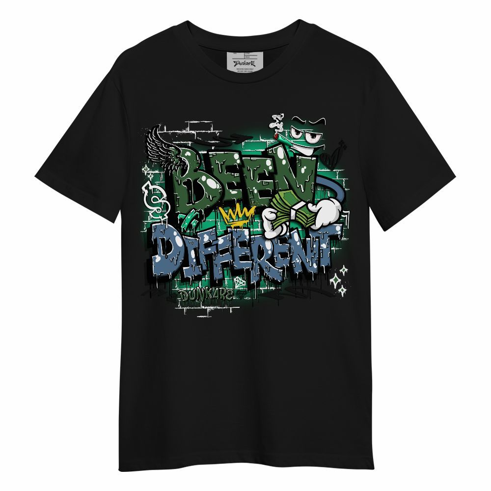 Shirt To Match Foamposite Pro Pine Green 2025 - Been Dif2erent Drip Graffiti Graphic
