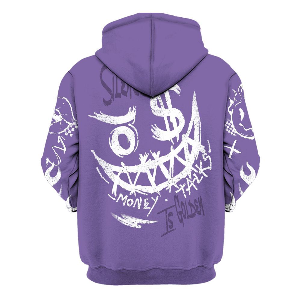 Hoodie To Match Dunk Low Black Raspberry - Mouth Burning Street Style All Over Print