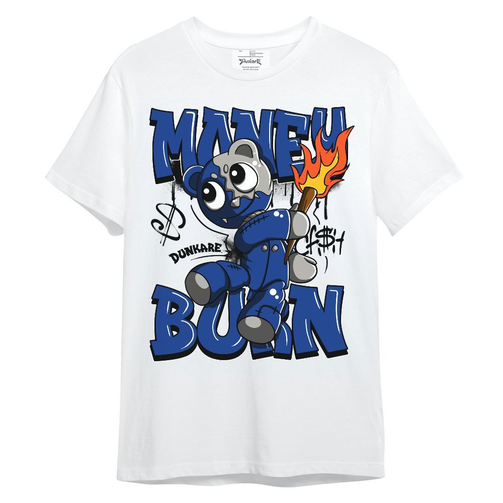 Shirt To Match Air Foamposite One Royal - Money Burn Unisex Shirt