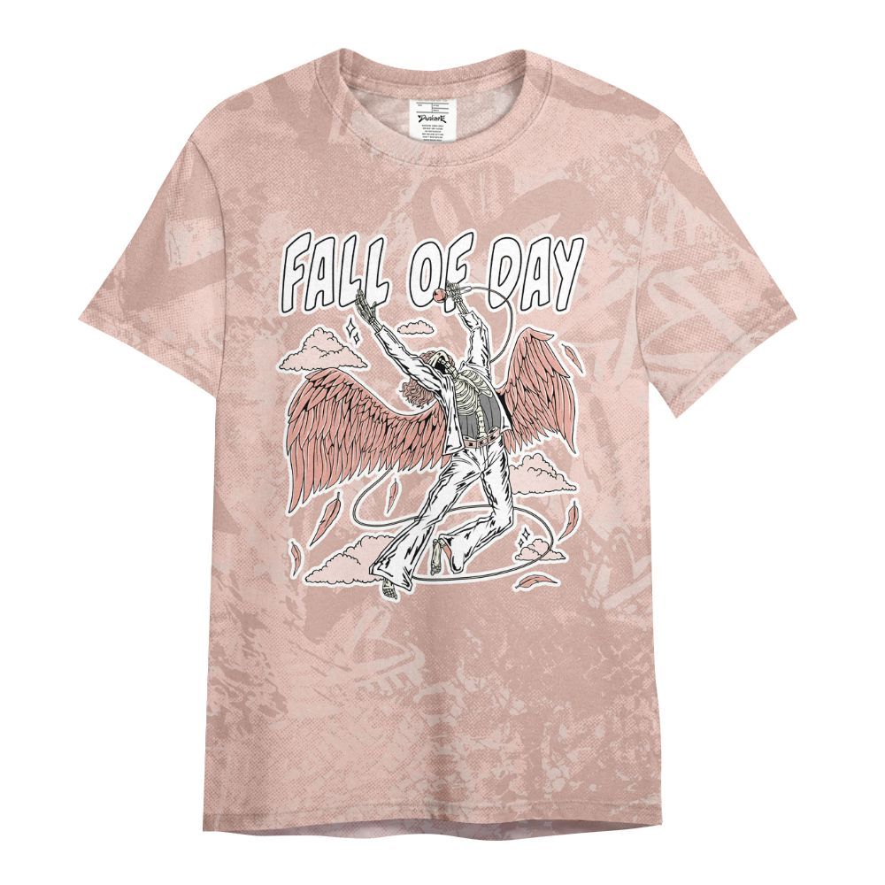 Shirt To Match Low Legend Pink 11s - Fall Of Days Skeleton Heart All Over Print