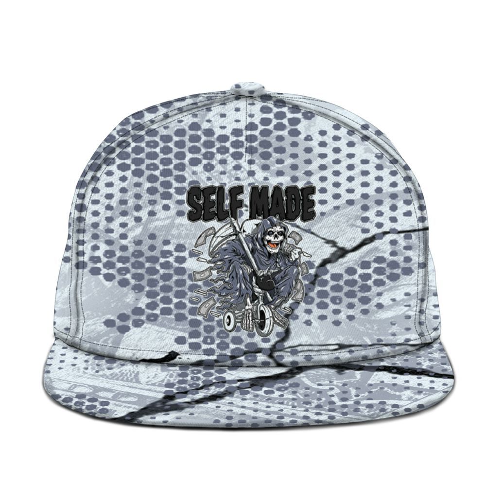 Snapback To Match Air Foamposite Jin Kazama - Self Make Skeleton Banknotes Art Graphic