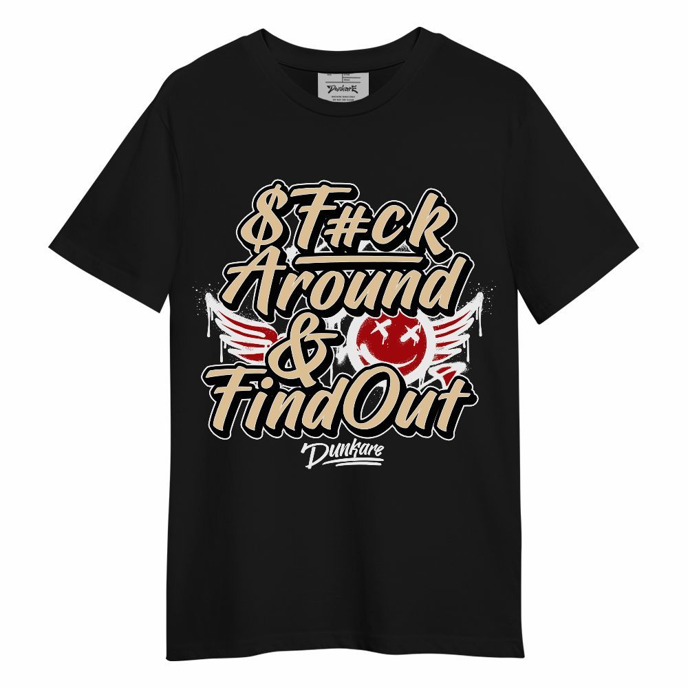 Shirt To Match Dunk Low Strawberry Waffle - Fck Around Find Out Unisex Shirt